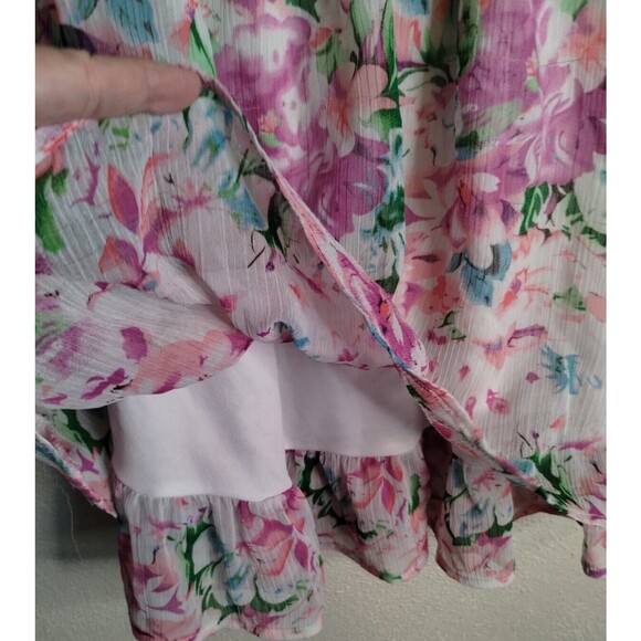 Blueberi Boulevard Pastel Colorful Floral Sleeveless Dress Girls Size 3T - Picture 6 of 10